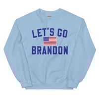 Image 5 of Let's Go Brandon Blue - Unisex Sweatshirt