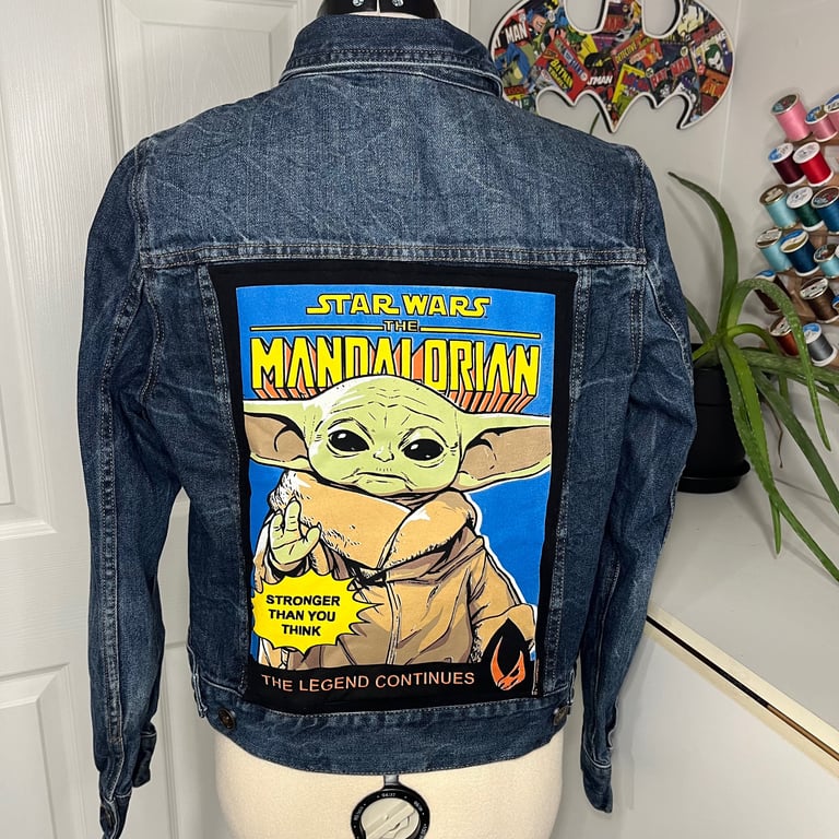 Baby Yoda Denim Jacket