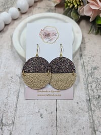 Image 1 of Glitter Disco Earrings