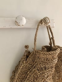 Image 4 of Patère blanche en bois 