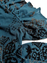 Image 3 of Boho maxi dress for photoshoot | Lorette | size S-M-L | turquoise | photo props