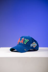 Image 3 of PRE ORDER Philippians 4:6 PRAY Hat "Blue"