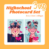 [PO] Highschool sweethearts photocard set