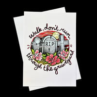 Graveyard Emetic art print