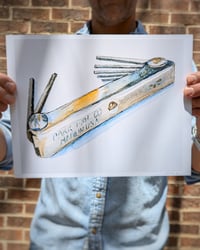 Park Tool Co. Watercolor, Archival Print