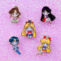 Image 1 of Chibi Sailor Gacha! (Set of 5)