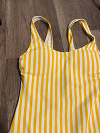 Image 2 of H & M yellow swimsuit 