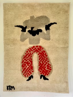 TOBACCO BOOT HAND TUFTED RUG