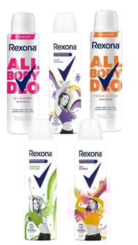 Image 1 of Rexona Women Aerosol Deodorant 150ml