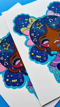 Image 2 of “Decora Blue” prints 