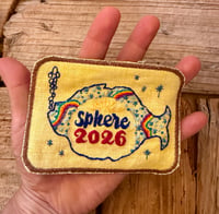 Image 2 of Phish hand stitch patch “ Sphere 2026 ”
