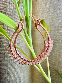 Image 2 of Citrine Swing Earrings