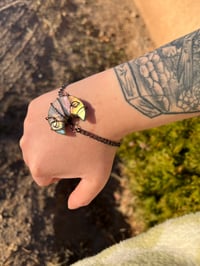 Image 1 of Labradorite Moon Bracelet 