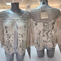 Image 3 of Crochet Laced Cardi