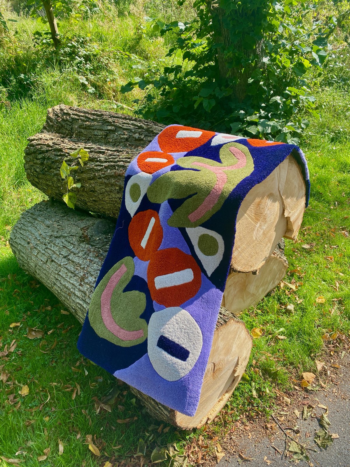 Caroline Dowsett x Freya Goodwin Runner Rug | freyaggoodwin