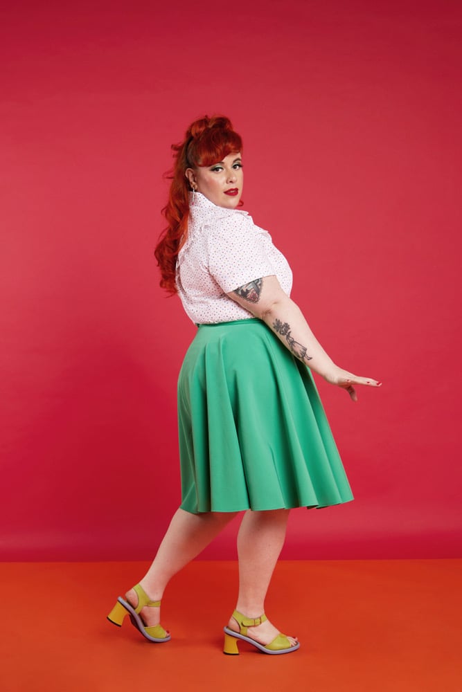 Image of Falda Charca Verde 