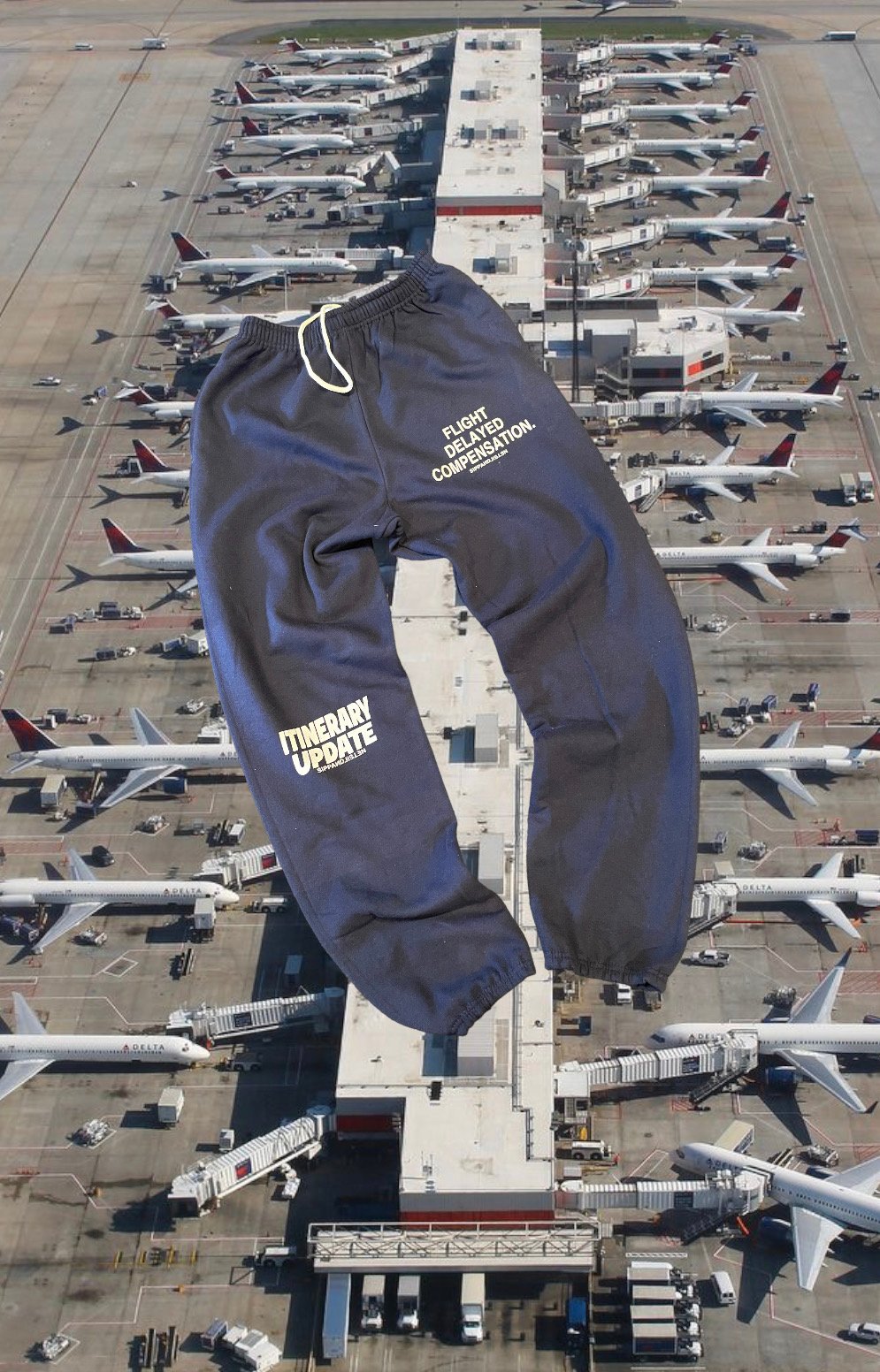 Flight Delayed Comp Sweats