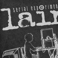 Image 3 of Serial Experiments Lain Shirt, Washed Cyberpunk Premium T-Shirt – Unisex Cotton Tee