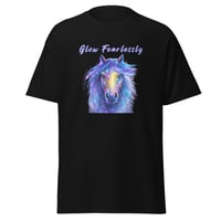 Image 2 of Unisex classic tee, Glow Fearlessly Horse Tee