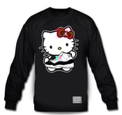 Image of Hello Kitty Jordan XI Concord Collaboration Crewneck Sweater