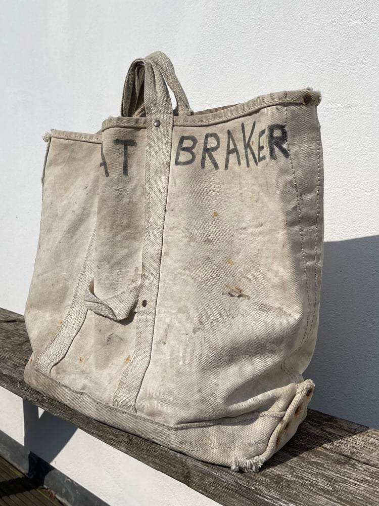 Image of VINTAGE 50s BELL SYSTEM BAG “PAT BRAKER”