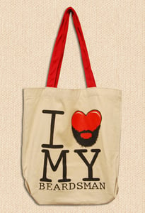 Image of I Love My Beardsman Tote Bag