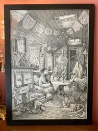 Image 2 of Cirkusvagnen (original artwork)