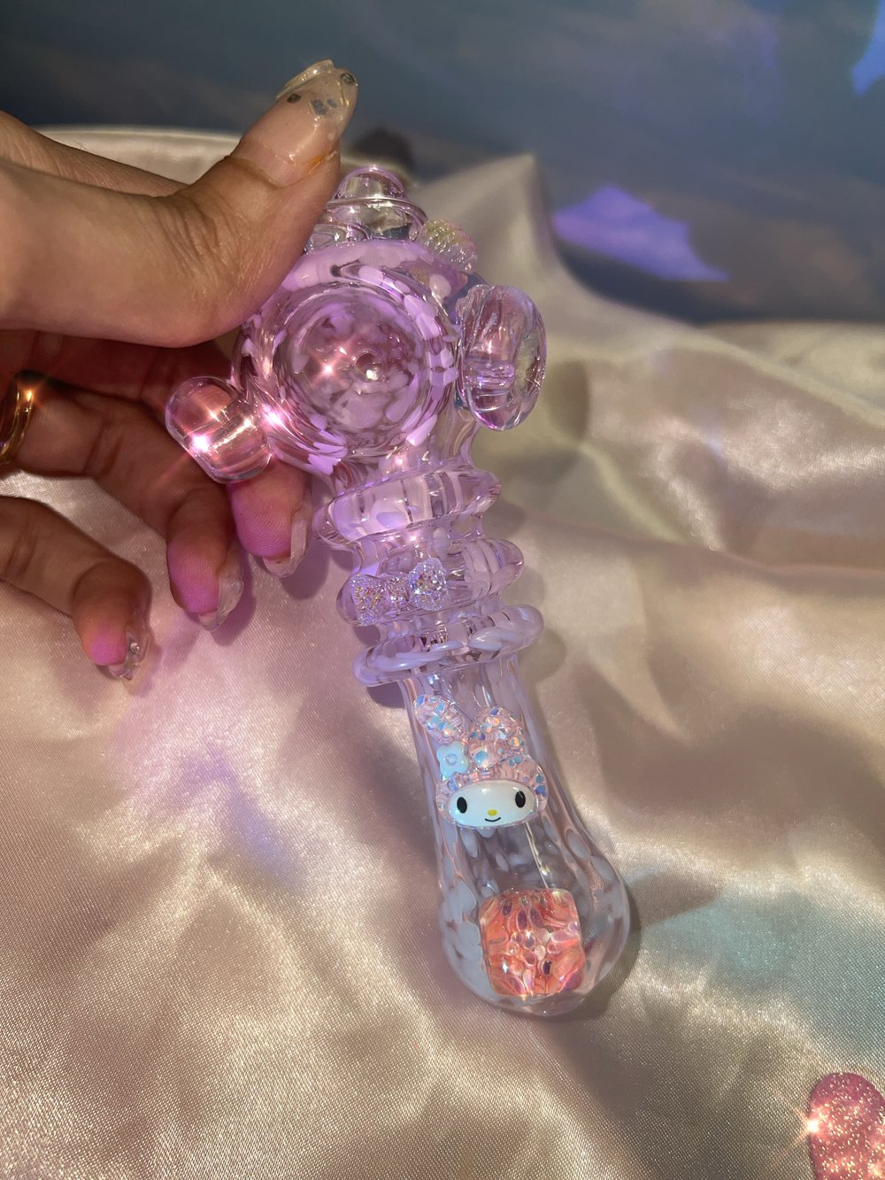 My melody dessert 🧁 pink pipe