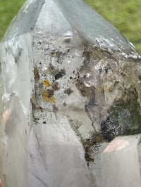 Image 9 of Clear Quartz Crystal Point With Inclusions #55