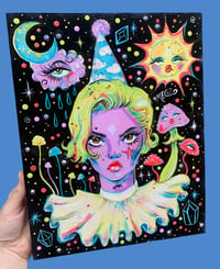 Image 1 of CLOWN BABE IN SPACE (original)