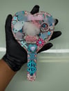 Large Pink & Blue Bling Mirror  