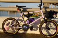 Image 2 of Lil Bud Frame Bag *Lime Green/Black/Nana