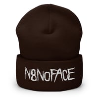 Image 5 of N8NOFACE Scratch Logo Cuffed Beanie (+ more colors)