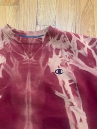 Image 2 of Champion Crewneck Tie Dye Pattern (L) 
