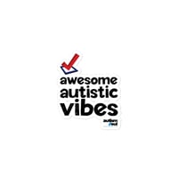 Image 2 of decal awesome autistic vibes Bubble-free stickers