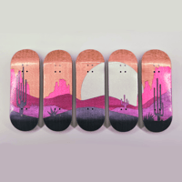 Image 1 of 5 Deck Collectors Set - Pink Desert Sunset