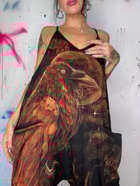 Image 3 of “AFTERLIFE” CUSTOM BLEACH PAINTED BAGGY JUMPER MEDIUM 