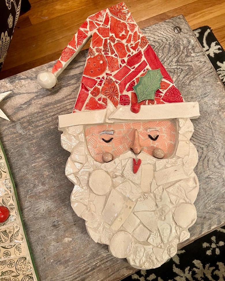 Image of Reserved For Haley Two Santas