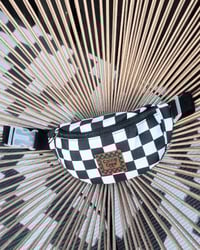 Image 4 of BAG: Checkerboard Crossbody