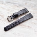 20mm Ostrich Strap in Black
