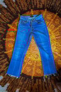 Image 5 of Vintage Lee denim flares Size XS-S
