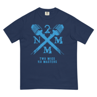 Image 3 of 2 Mics No Masters Logo Tee