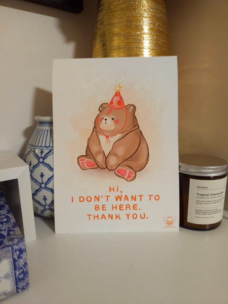 Image of HOMEBODY - A5 ARCHIVAL PRINT 