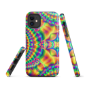 Psychedelic Tough iPhone case - Rainbow