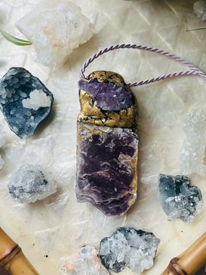 Image of Lepidolite Lilic Goddess Activation