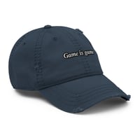 Image 23 of Game is game Distressed Dad Hat