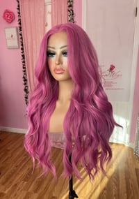 Image 3 of Magenta wig 