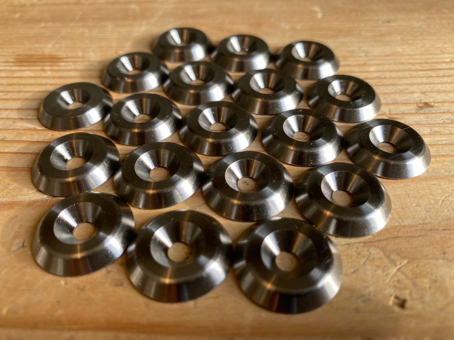 Titanium Skid Buttons SPARKS WILL FLY! Multibuy discount