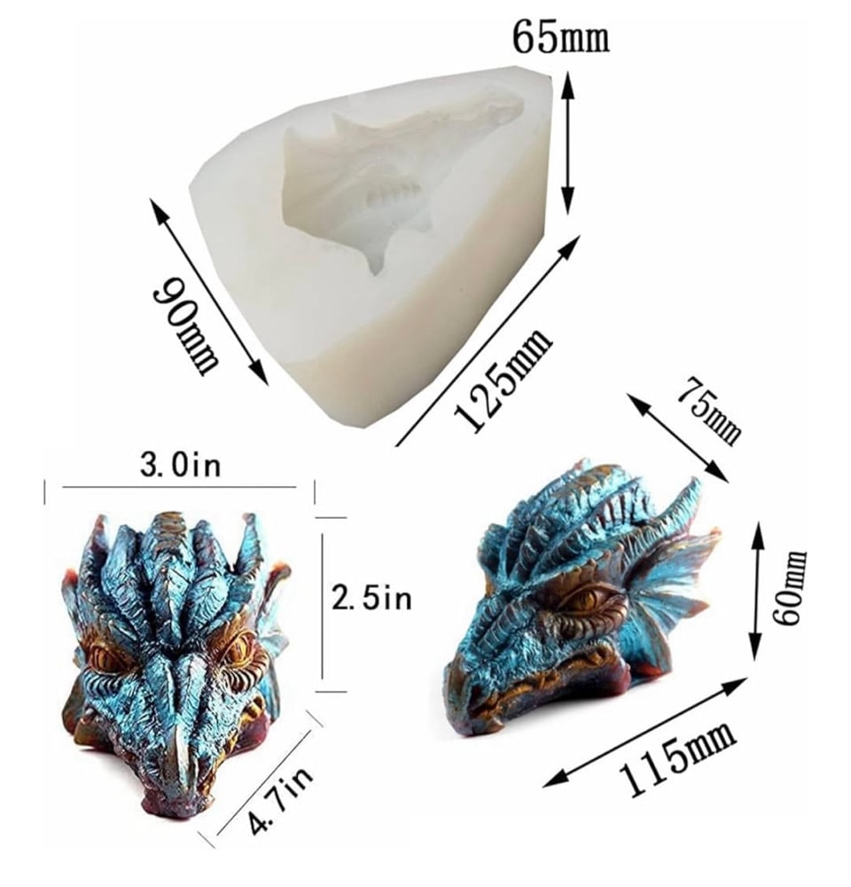 Image of Large Dragon Head