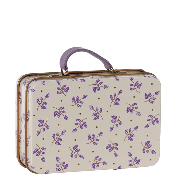 Image of Maileg - Metal Suitcase Madeliane Lavender